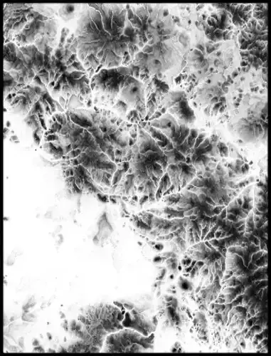 Azerbaijan High resolution 8k cavity map