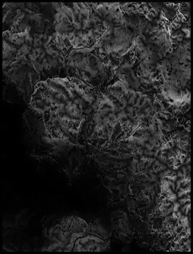 Azerbaijan High resolution 8k thickness map