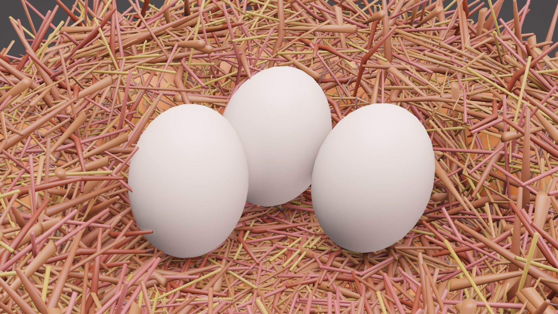 Bird Nest Free 3D model_3