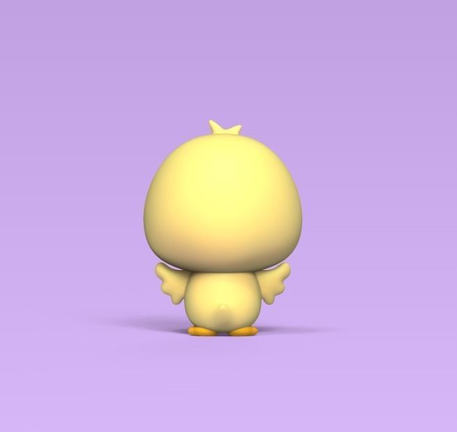 Little Chick 3D print model_2