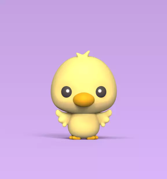 Little Chick 3D print model_0