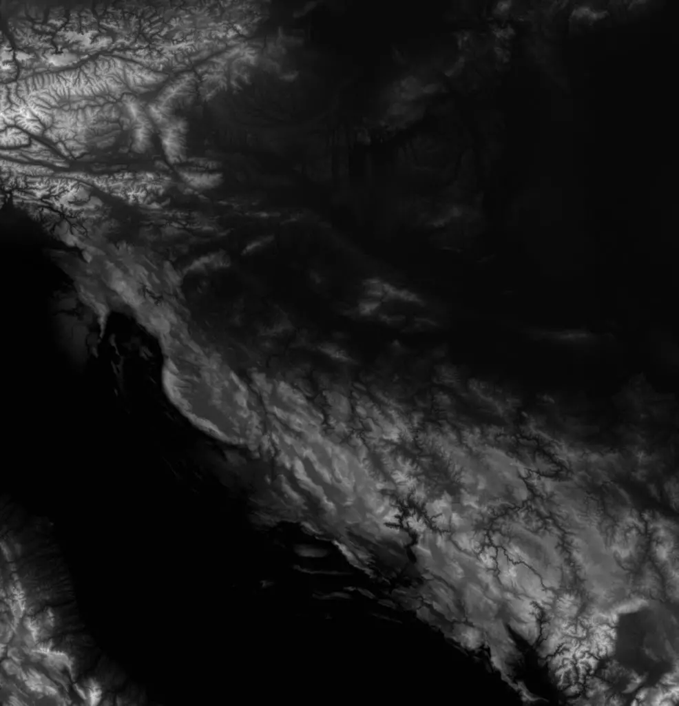 Croatia High resolution 8k displacement height and 3D geometry Texture