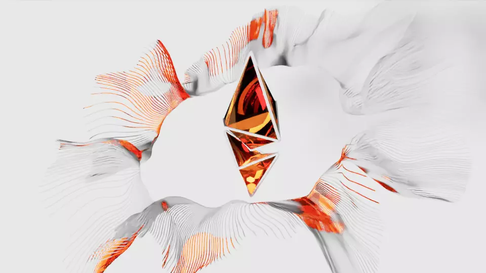 Ethereum 3D Animated Scene 3D model_0