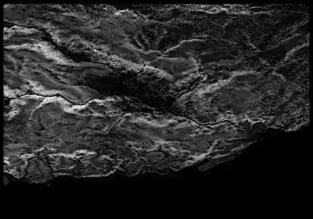 Cyprus High resolution 2k thickness map