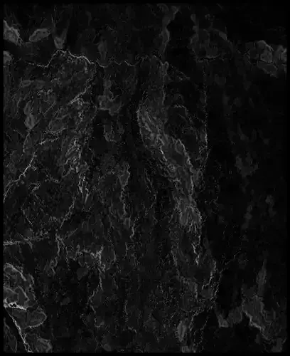 Gabon High resolution 12k thickness map