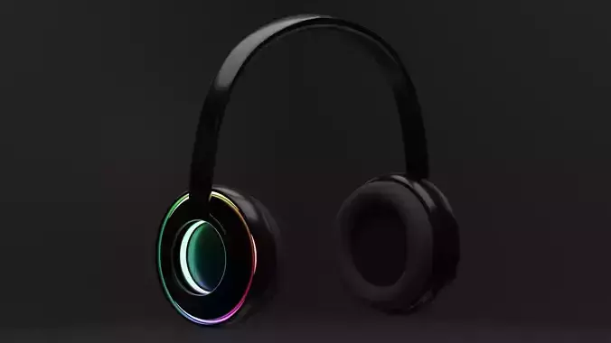 wireless gaming headphones with RGB lights