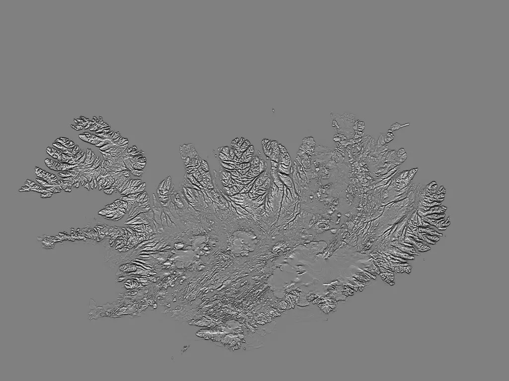 Iceland High resolution 8k curvature map Texture_0