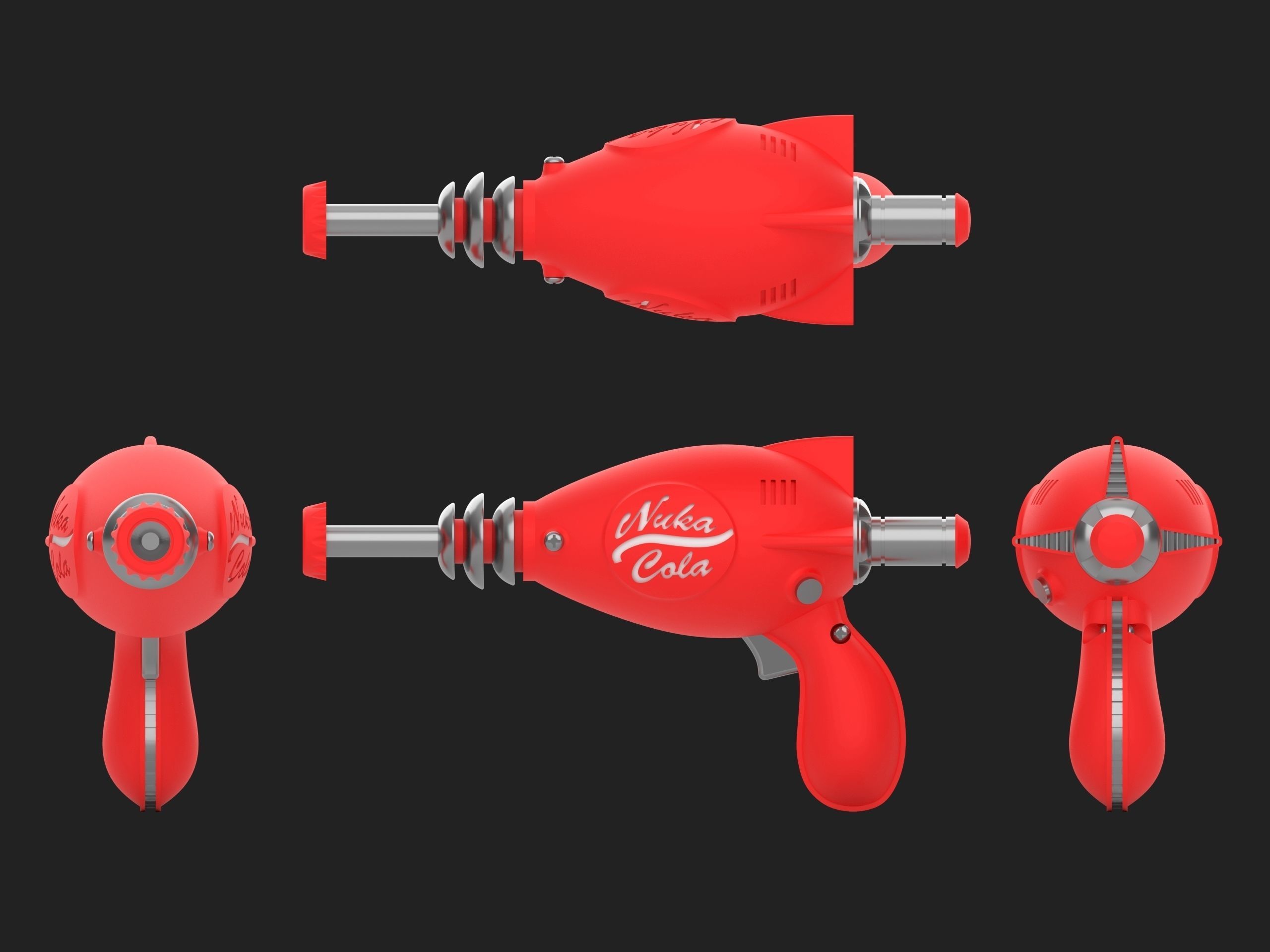 Thirst Zapper Fallout 3D print model_4