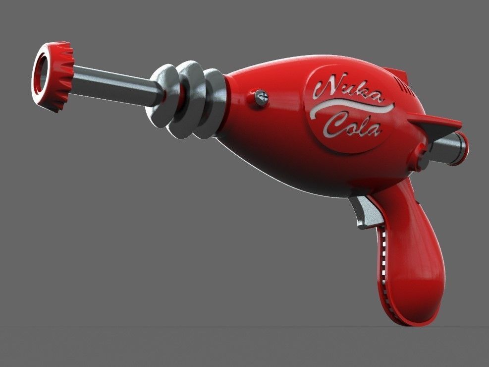 Thirst Zapper Fallout 3D print model_2