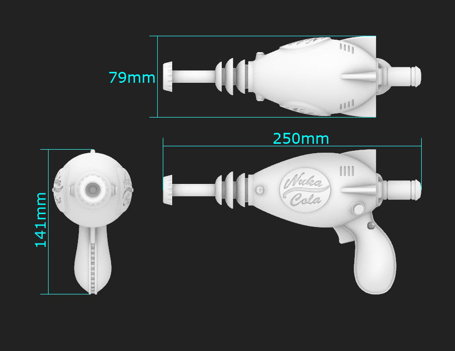 Thirst Zapper Fallout 3D print model_5