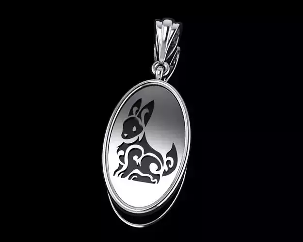 Rabbit pendant