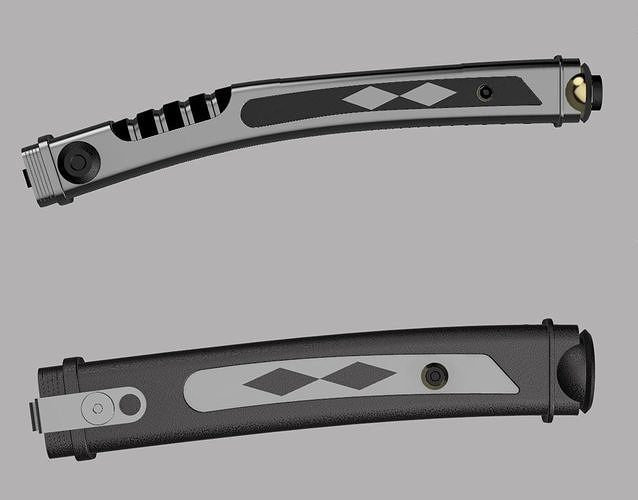 Star Wars - Ahsoka Tano dual lightsaber hilts 3D print model