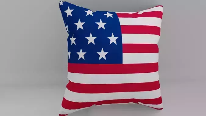 USA Flag Pillow