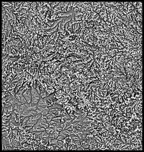 Lesotho High resolution 4k curvature map Texture_5