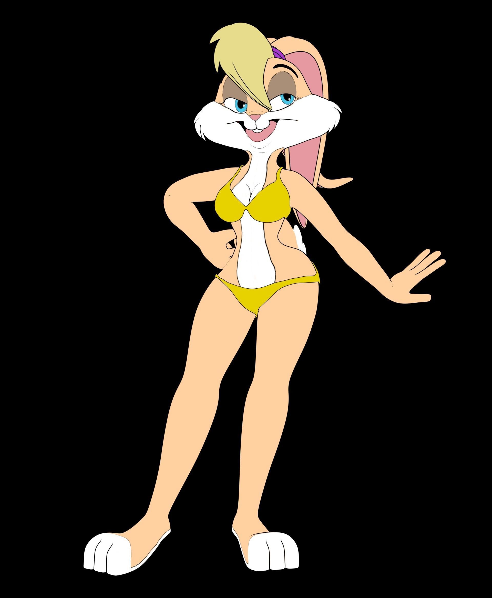 Lola Bunny Model Not 2D 3D model_7