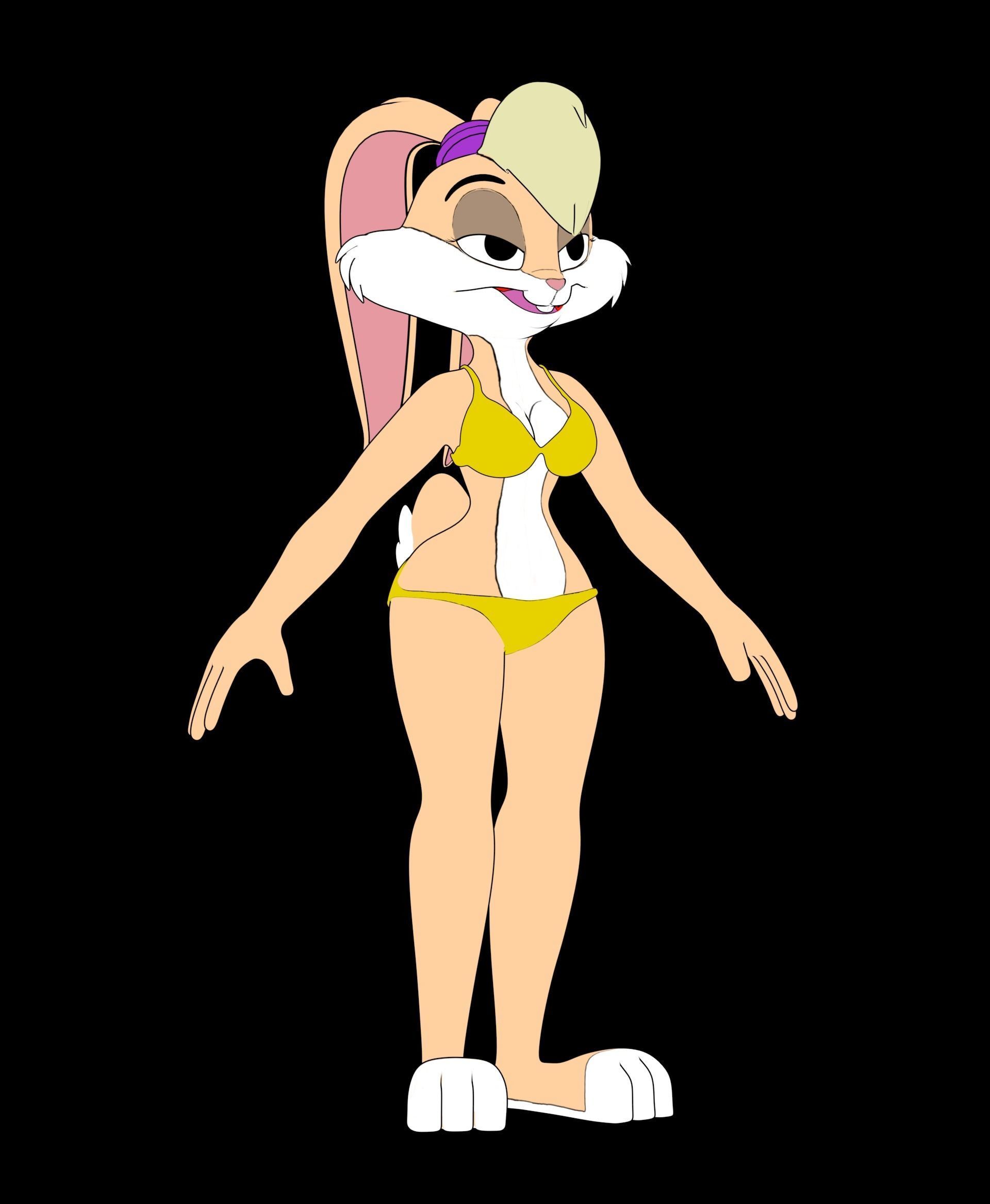 Lola Bunny Model Not 2D 3D model_4