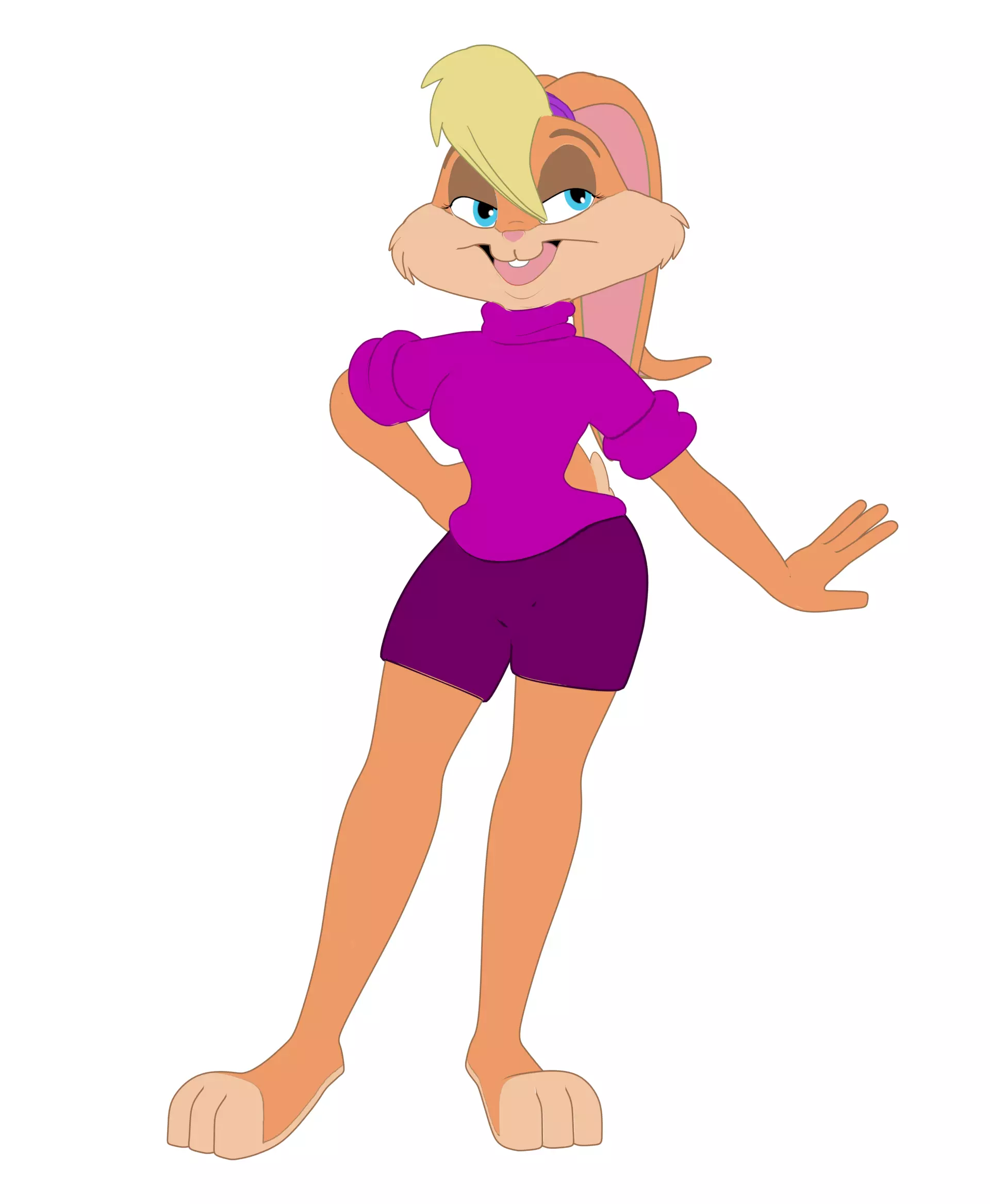Lola Bunny Model Not 2D 3D model_0