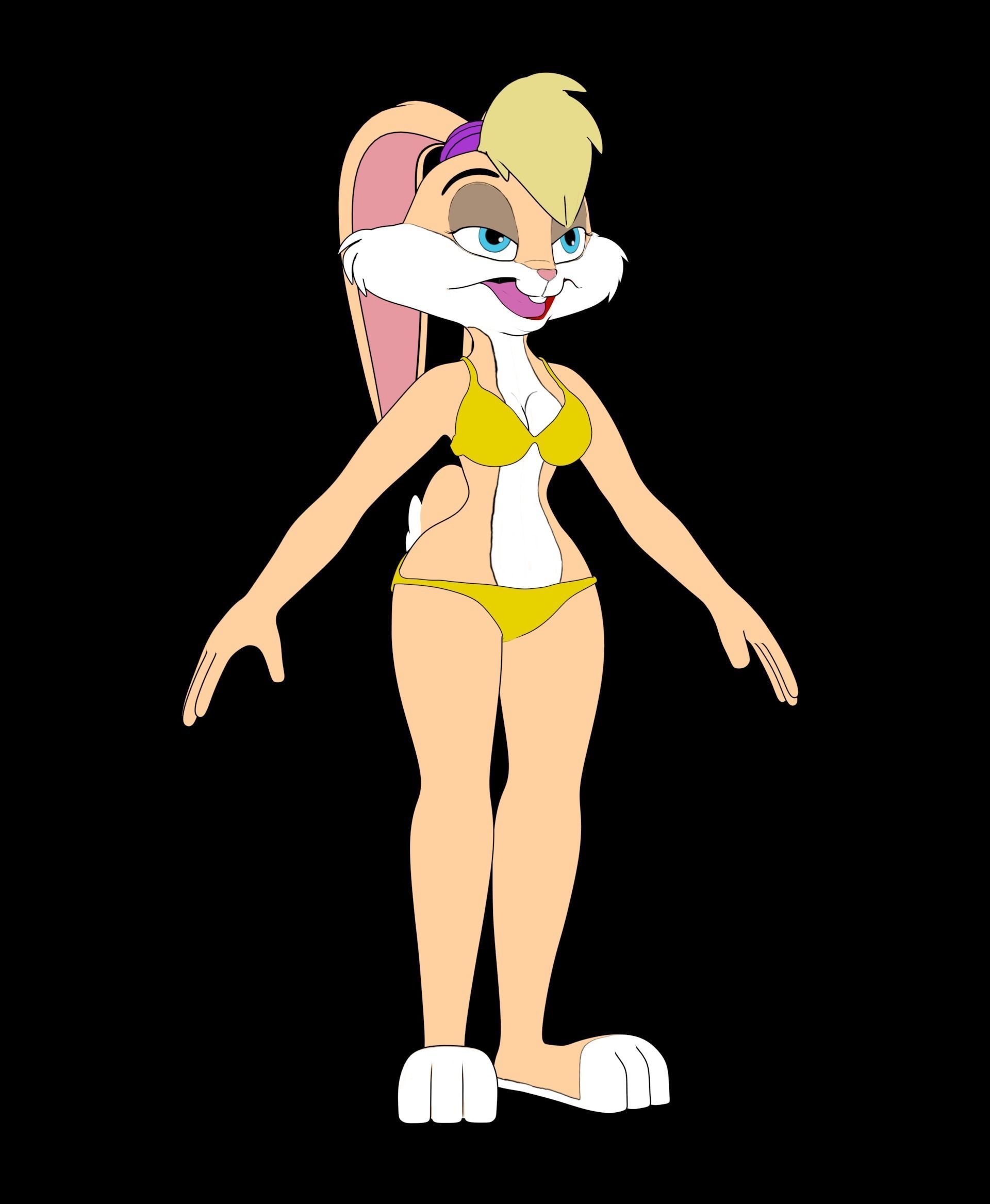 Lola Bunny Model Not 2D 3D model_6