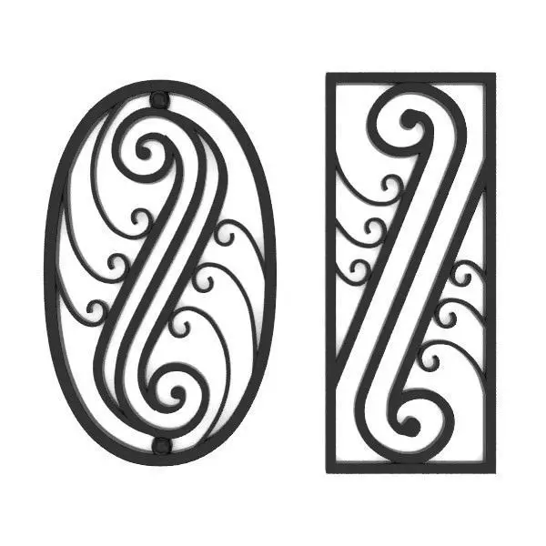 Wrought iron elements vol 3 3D model_0