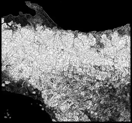 Panama High resolution 10k direct map