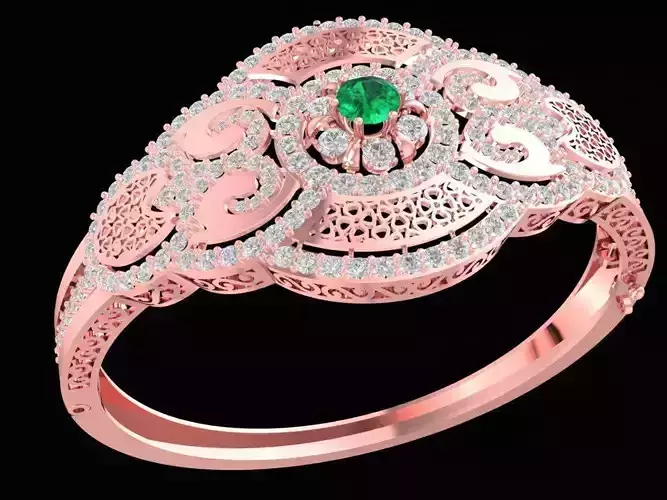 Vintage Royal Diamond Women Ring 2249