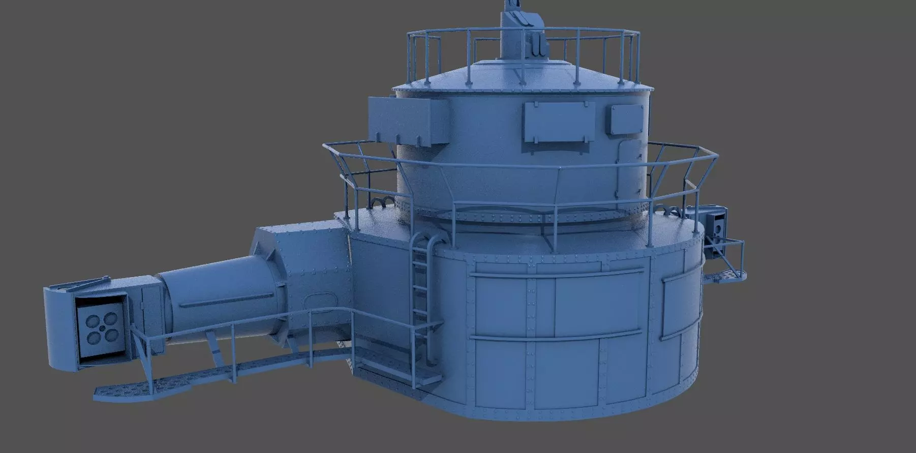 Yamato 10m rangefinder Personal license - 1-100 scale 3D print model_0