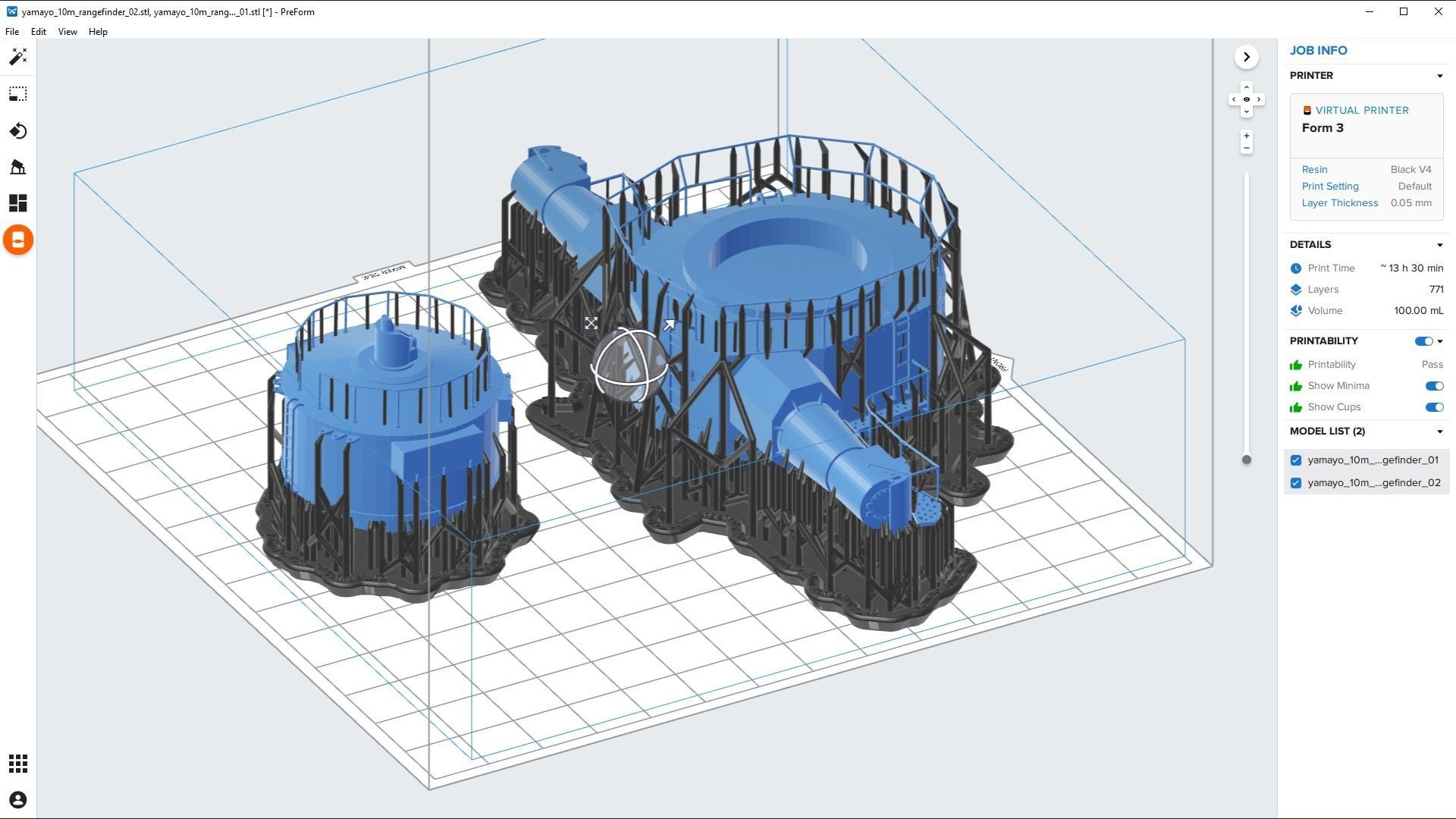 Yamato 10m rangefinder Personal license - 1-100 scale 3D print model_2