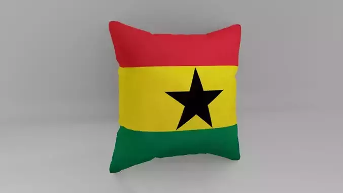 Ghana Flag Pillow