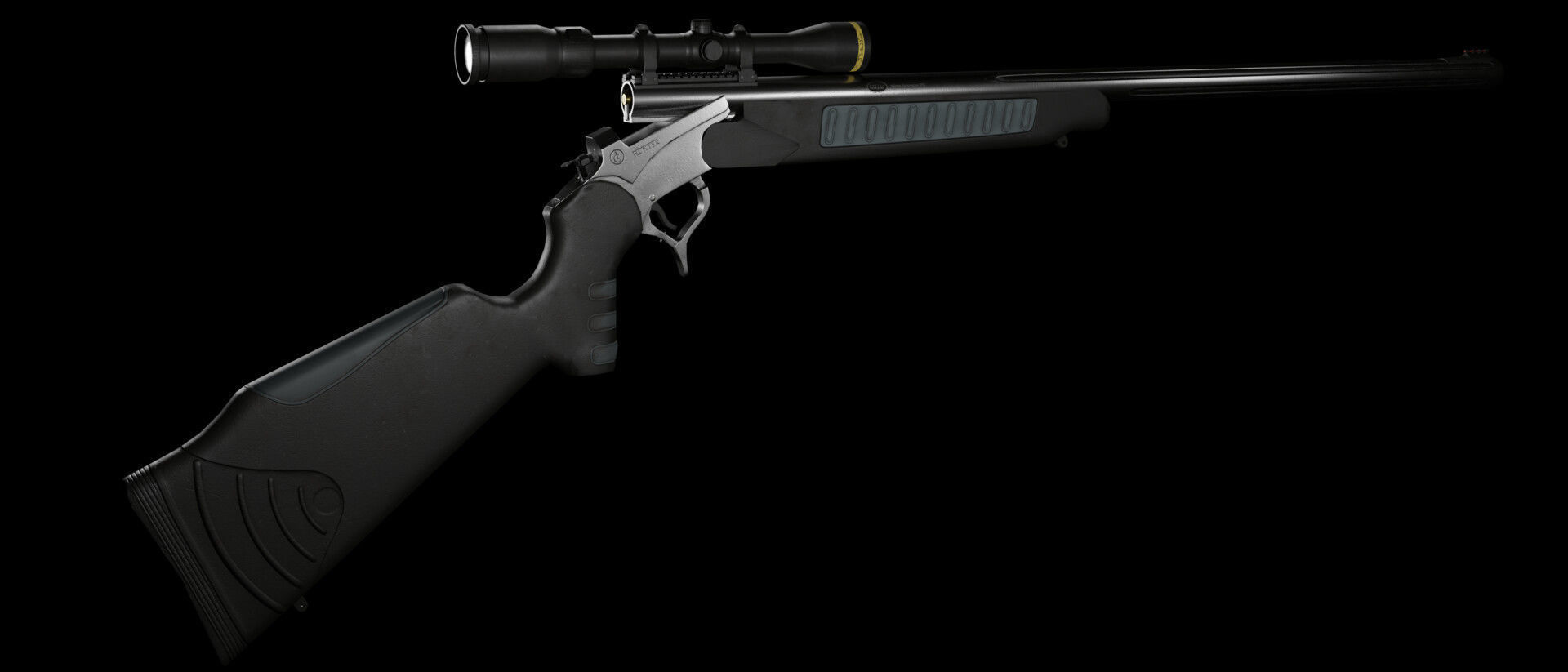 Thompson Center Arms Encore Low-poly 3D model_8