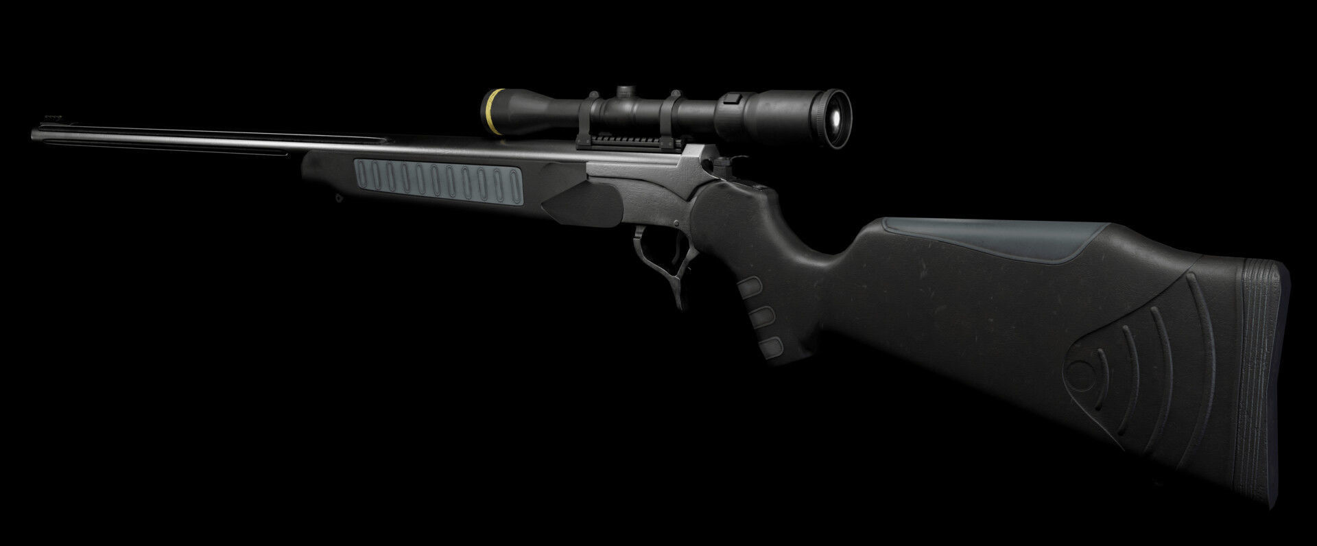 Thompson Center Arms Encore Low-poly 3D model_2