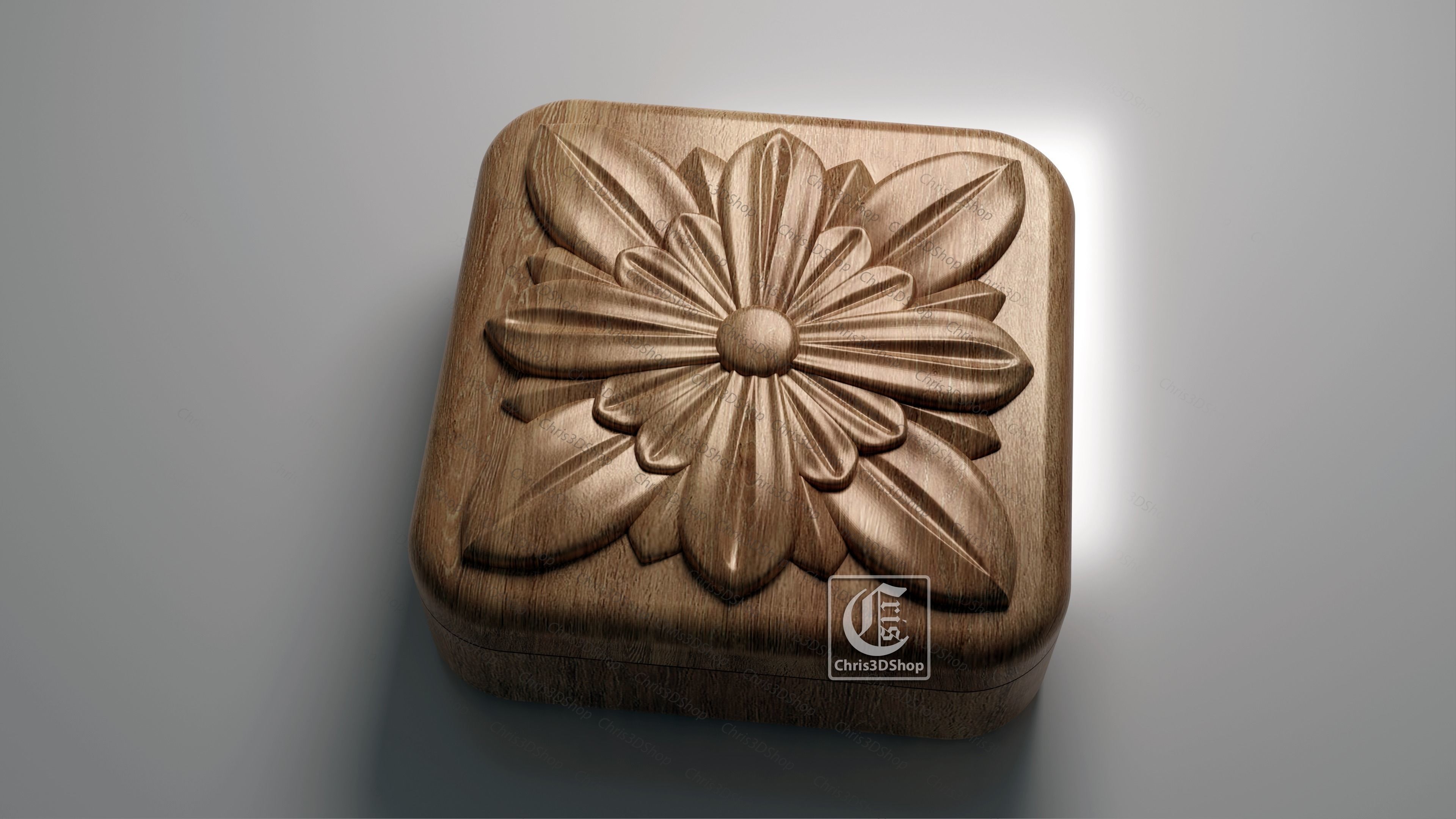 Jewelry Boxes Pack V2- Files for CNC and 3D Printer 3D print model_3