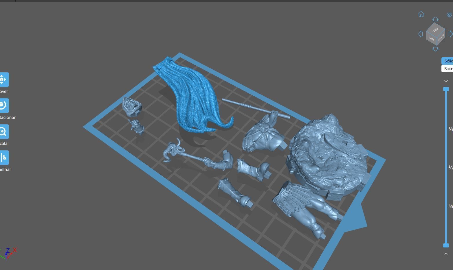 Skeletor Fan Art 3D print model_10