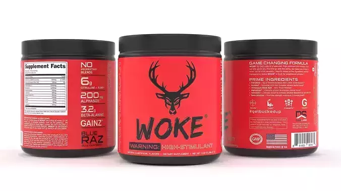 Protein Powder 3D model