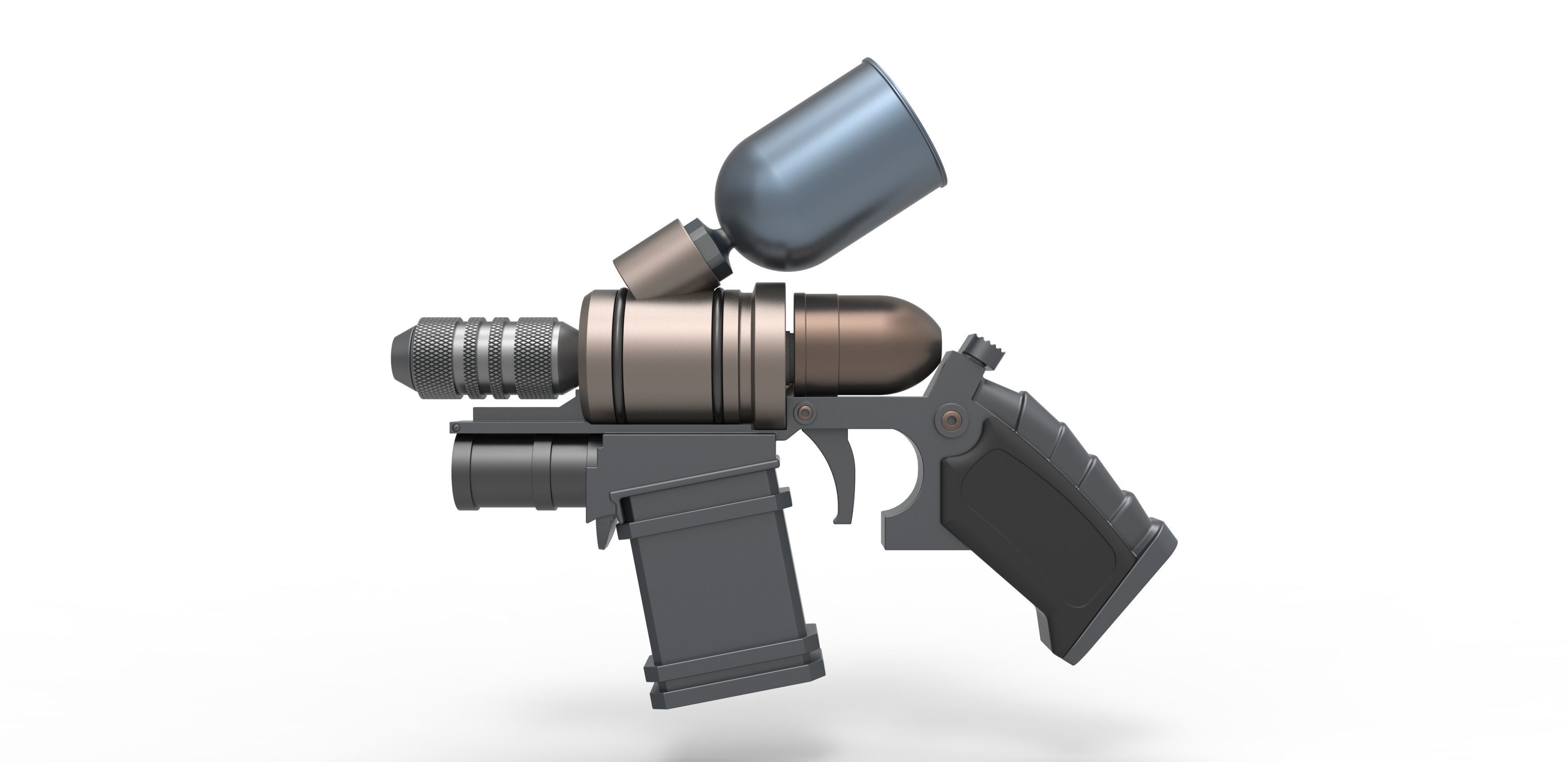 Batman Explosive gel 3D print model_4