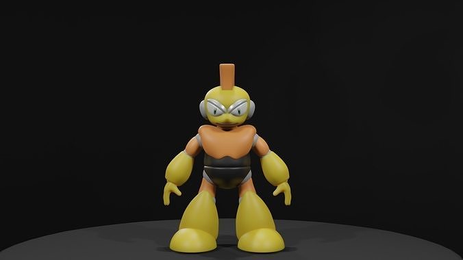 Bombman toy robot Free 3D print model