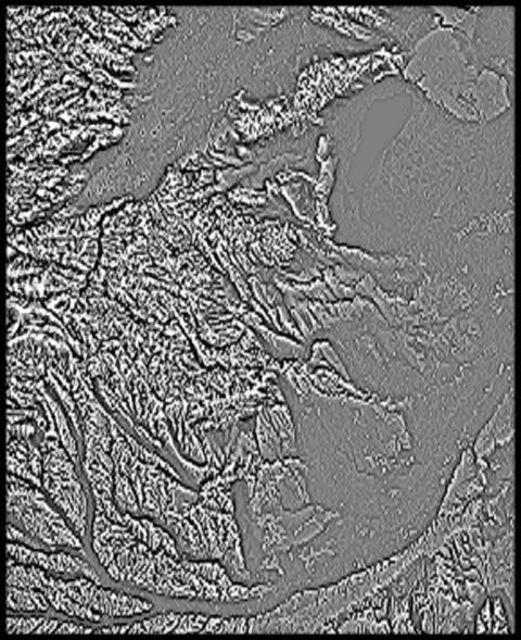 Slovenia High resolution 3k curvature map Texture_5