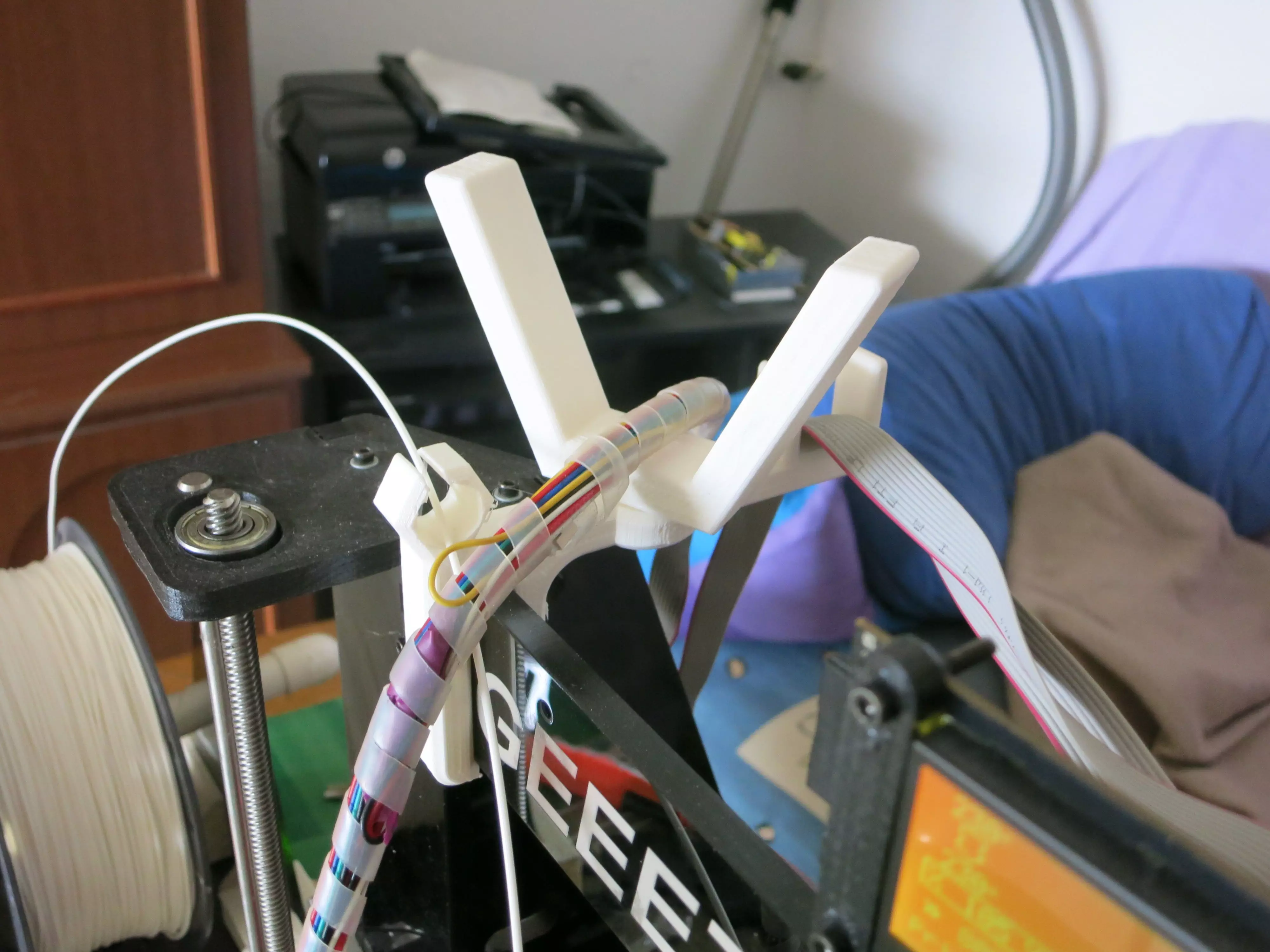 Kabelhalter 3D Drucker Free 3D print model_0