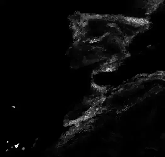 Spain High resolution 34k thickness map