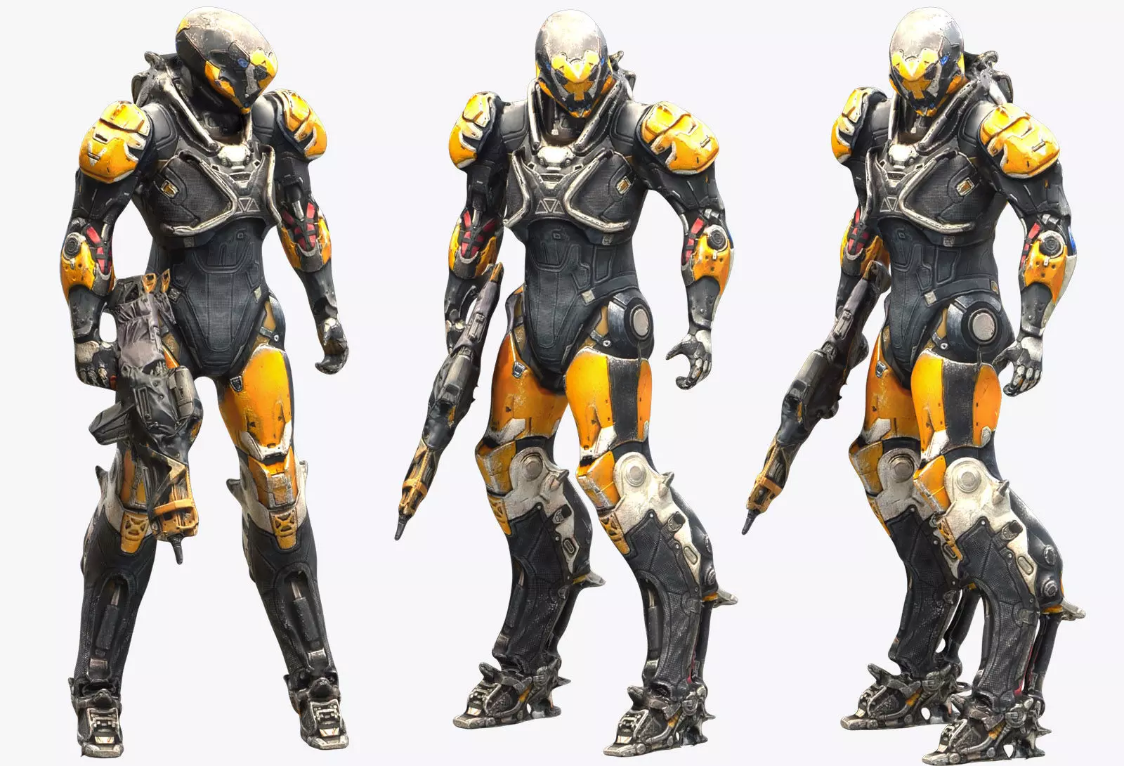 Ranger Javelin - Anthem Low-poly 3D model