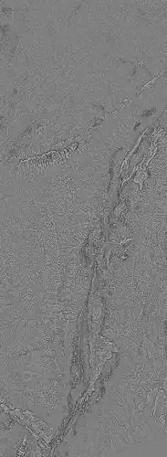 Togo High resolution 9k curvature map