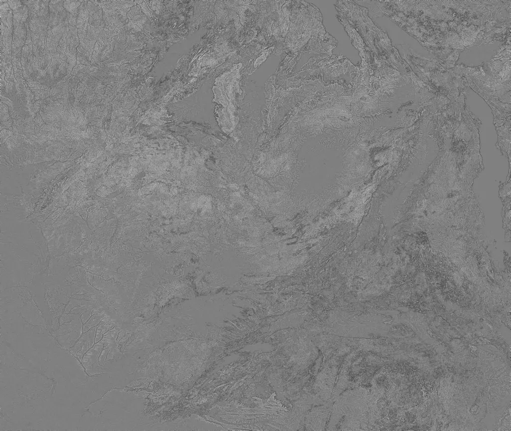 Zambia High resolution 23k curvature map Texture_0