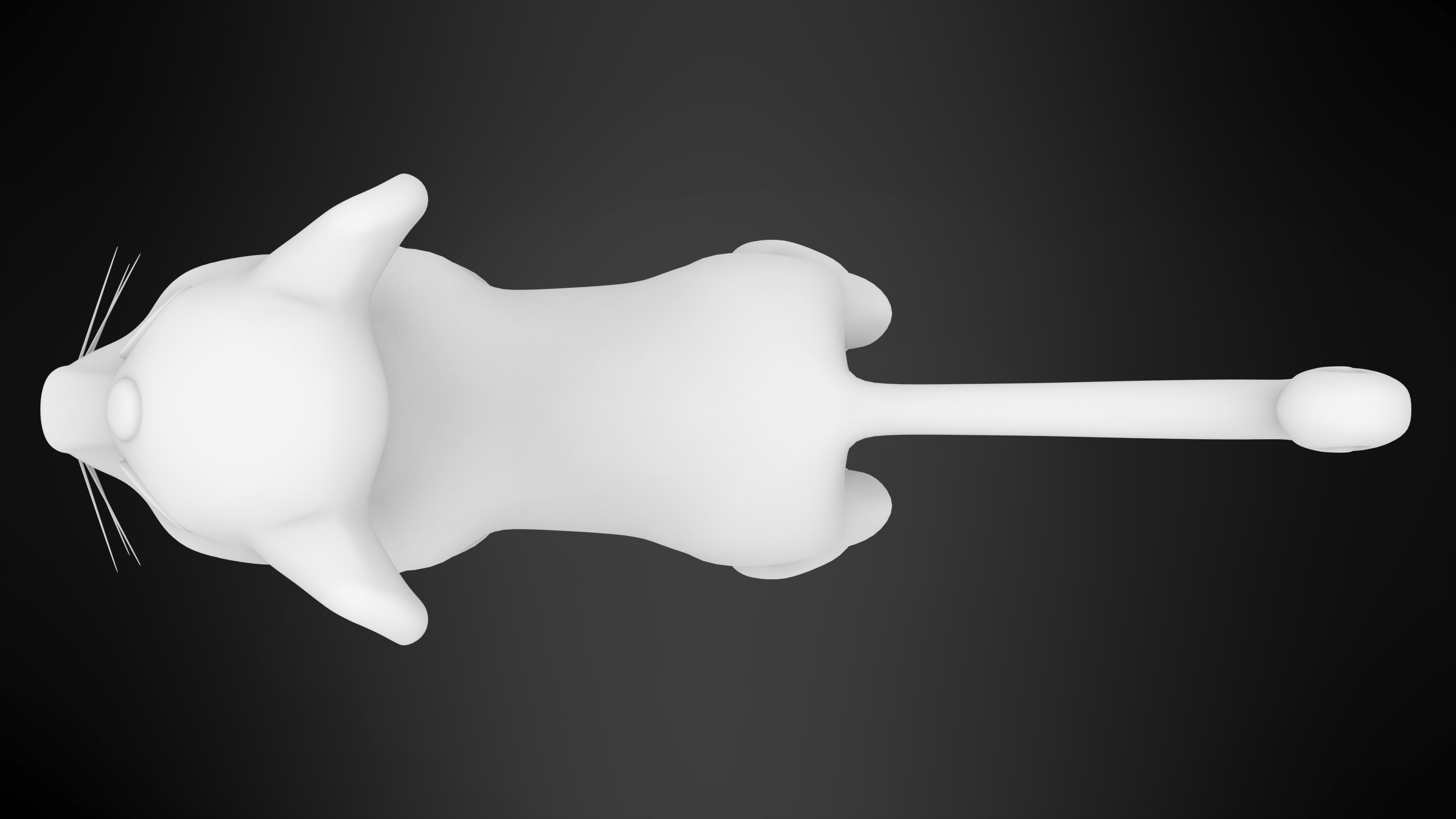 Persian Cub Low-poly 3D model_9