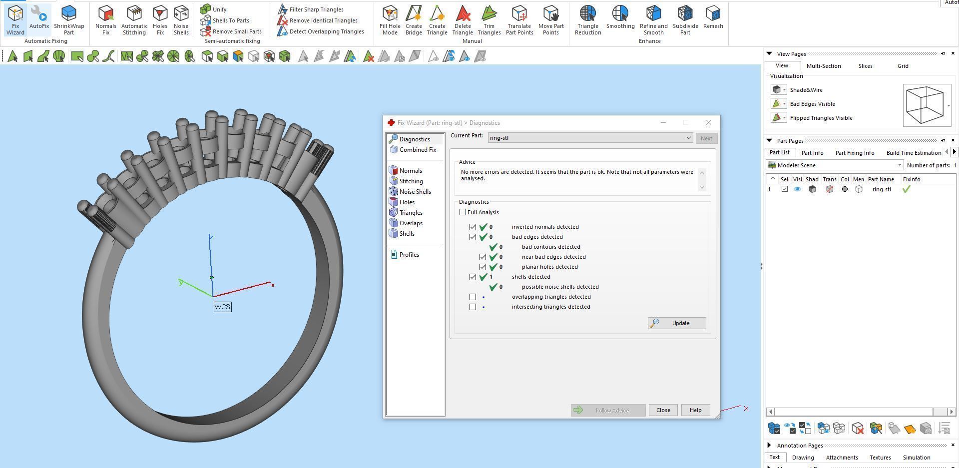 Girly ring round 3D print model_11