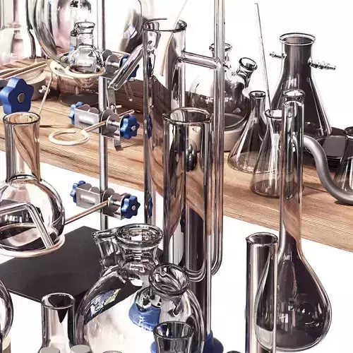 Chemistry dishes n2 3D model