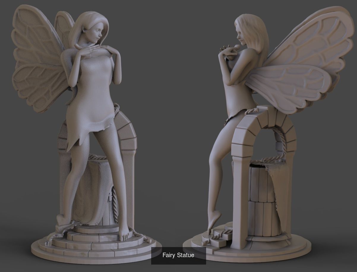 Fairies Collection fairy statue _3