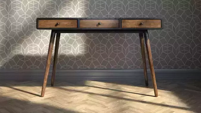 Edelweiss Wooden Desk