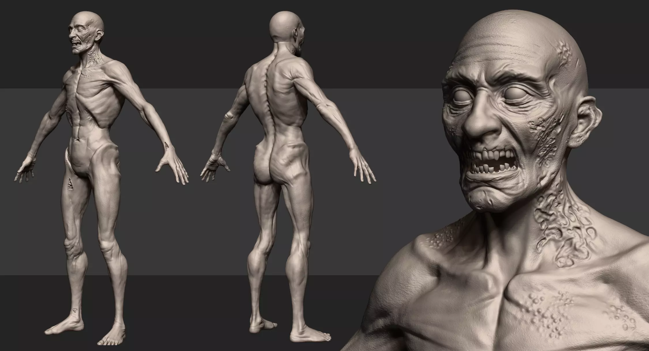Zombie 3D model