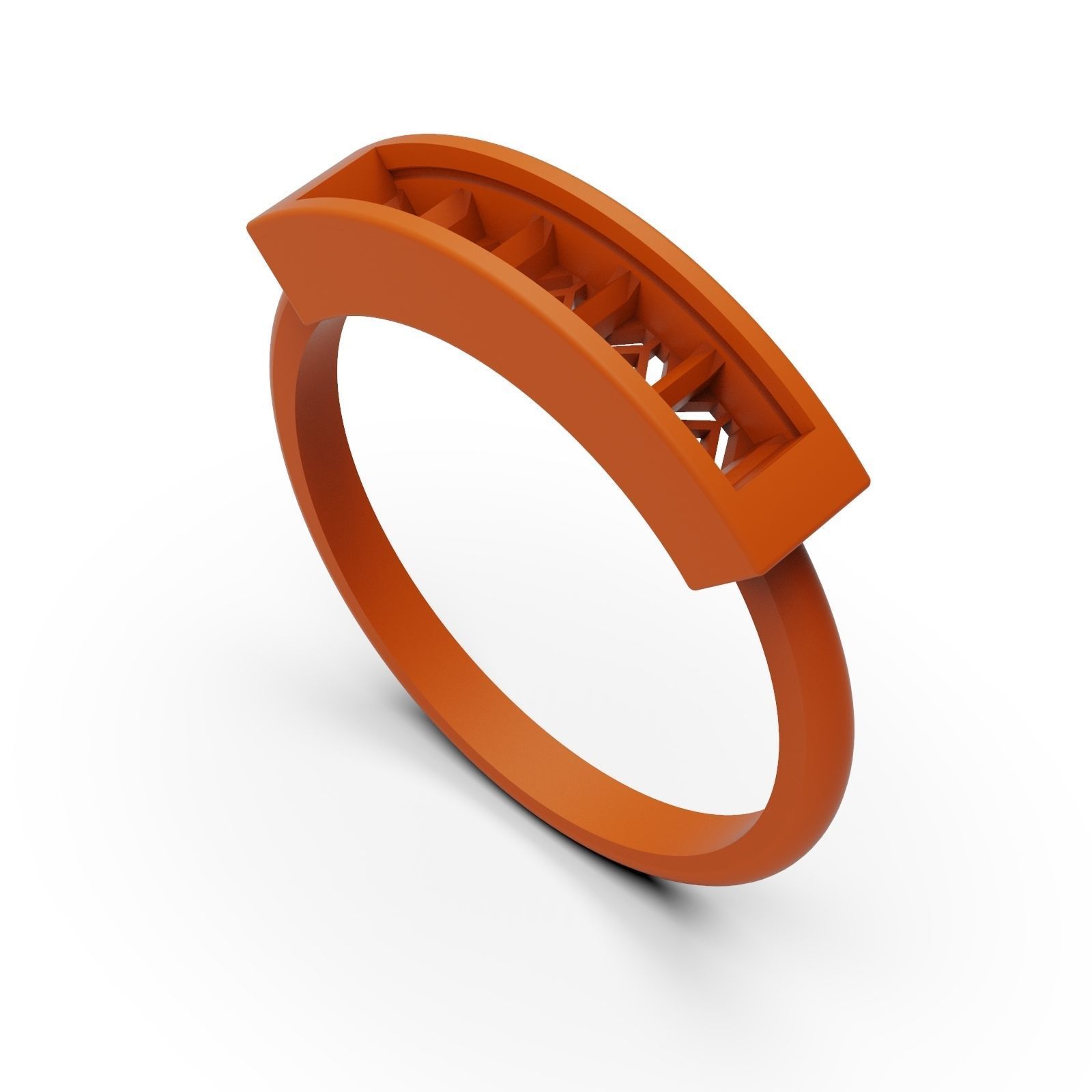 Girly ring princess 3D print model_4