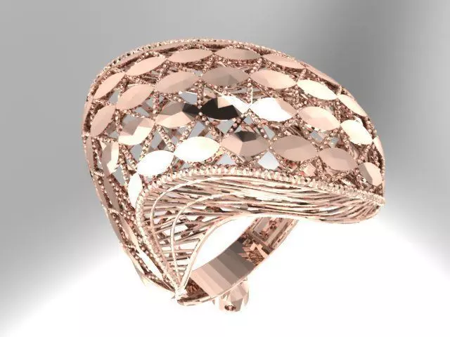 ring stl weightless jewelry 3D print model