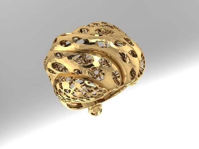 ring stl weightless jewelry 3D print model